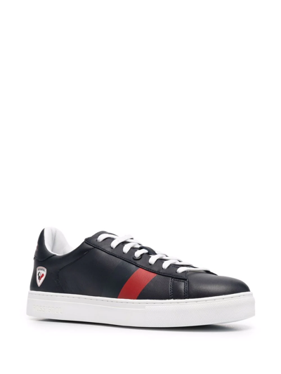 Shop Rossignol Alex Skin Stripe-detail Sneakers In Blue