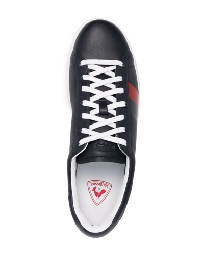 Rossignol Alex Skin Stripe-detail Sneakers In Blue