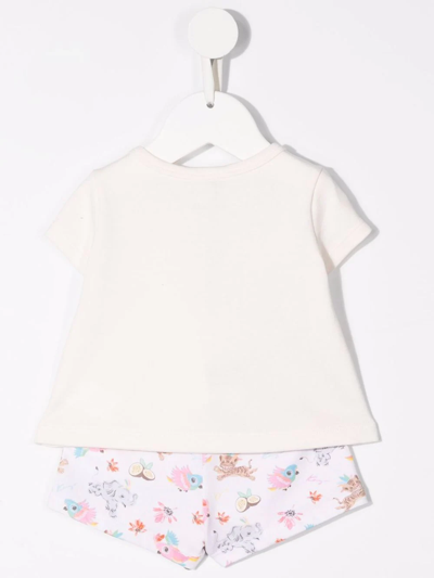 Kenzo Motif-print Tracksuit Set In Pink