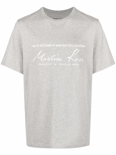 Martine Rose '90/'91 AW Collection Logo T-shirt - Farfetch