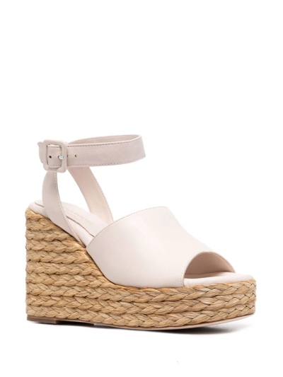 Shop Paloma Barceló Clama Jute-wedge Sandals In Pink