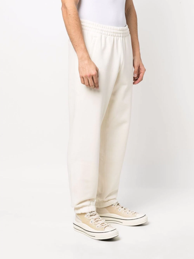 Shop Adidas Originals Adicolor Trefoil Track Pants In Neutrals