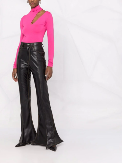 Manurí Bambina Cut-out Detail Blouse In Pink