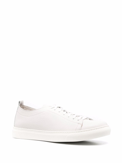 Shop Henderson Baracco Lace-up Low Top Sneakers In Grey