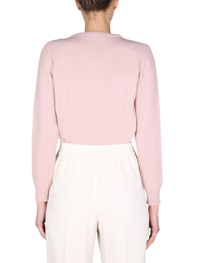 Shop Alberta Ferretti "monday Blues" Sweater In Pink