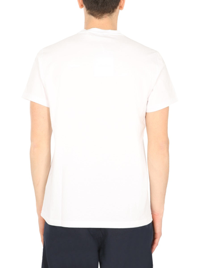 Shop Aspesi "silence" T-shirt In White