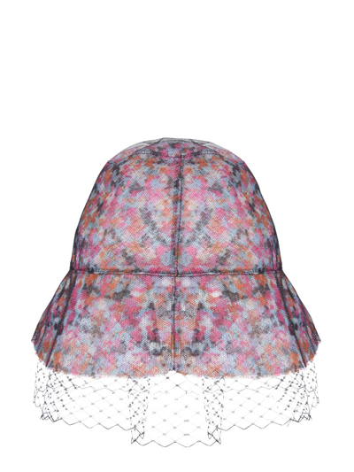 Shop Philosophy Di Lorenzo Serafini Bucket Hat With Sail In Multicolour