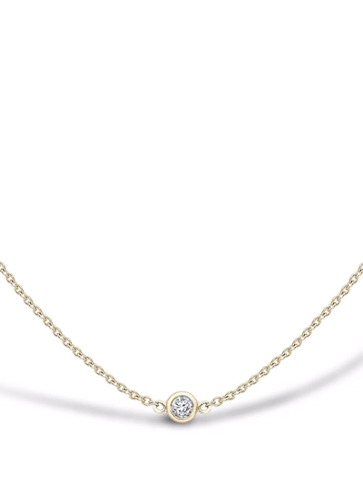 Shop Pragnell 18kt Yellow Gold Sundance Diamond Necklace