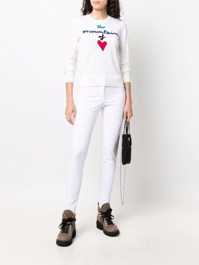 Shop Rossignol Fuseau Slim-cut Ski Trousers In White