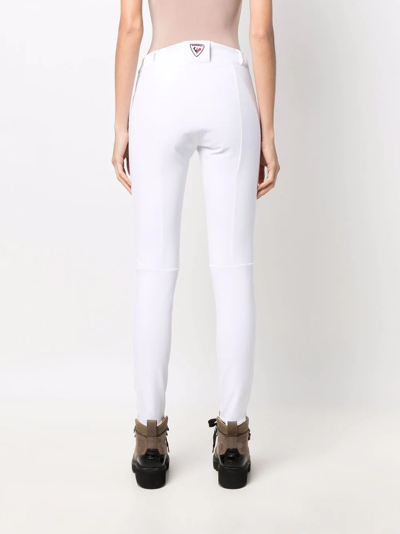 Shop Rossignol Fuseau Slim-cut Ski Trousers In White