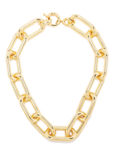 Federica Tosi Gold Chunky-chain Necklace In Gold