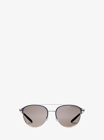 Shop Michael Kors Dune Sunglasses In Blue
