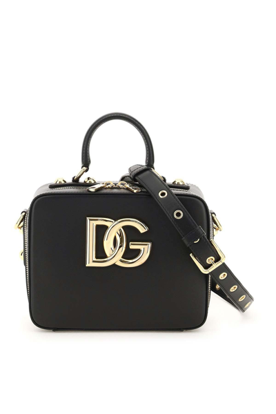 Shop Dolce & Gabbana 3.5 Top Handle Bag In Black