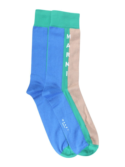 Shop Marni Men's Multicolor Other Materials Socks