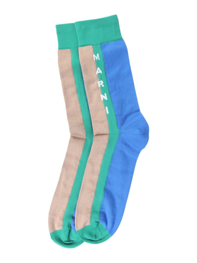 Shop Marni Men's Multicolor Other Materials Socks
