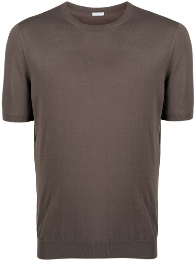 Shop Malo T-shirt In Brown