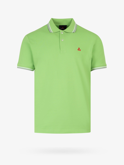 Shop Peuterey Polo Shirt In Green