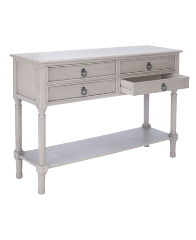 Safavieh Aliyah 4 Drawer Console Table In Beige
