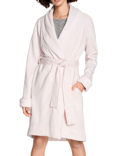 Shop Ugg Women's Blanche Ii Fleece Robe In Seashell Pink