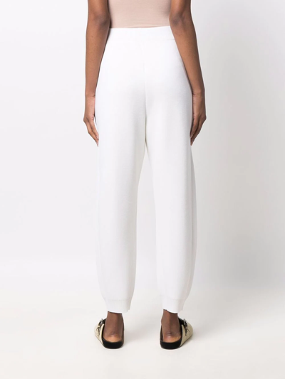 Bally Elasticated-waist Trousers In Weiss