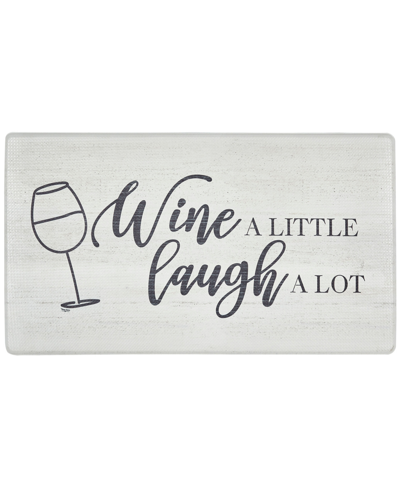 Shop Global Rug Designs Cheerful Ways Wine A Little 1'8" X 3' Area Rug In Gray/black