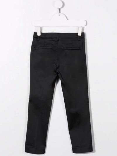 Shop Paolo Pecora Slim-cut Chinos In Blue