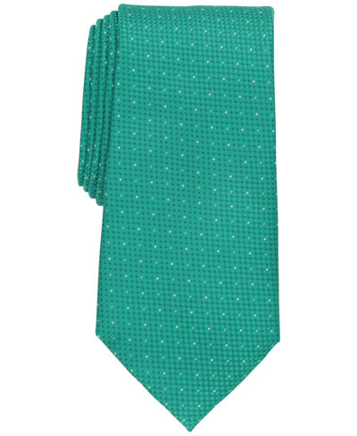 Shop Club Room Men's Bower Dot Tie, Created For Macy's In Hunter