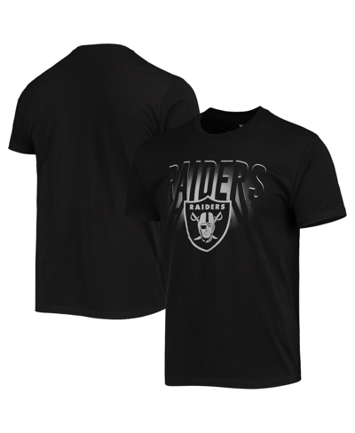 Shop Junk Food Men's Black Las Vegas Raiders Spotlight T-shirt