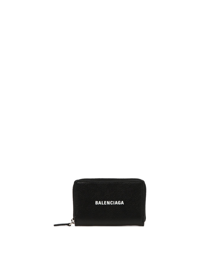 Shop Balenciaga Everyday Zip In Black