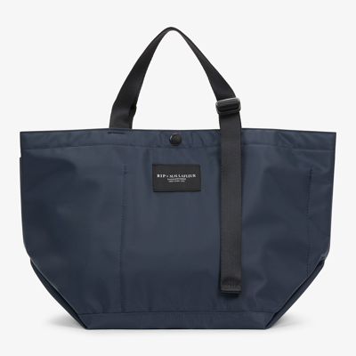 Shop M.m.lafleur The  X Bags In Progress Small Carry All Tote In Navy