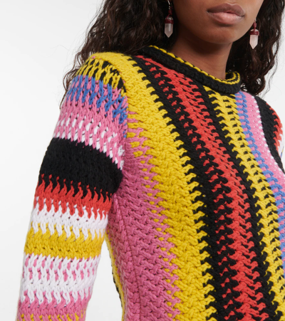 Shop Chloé Cashmere And Wool Sweater In Multicoloured