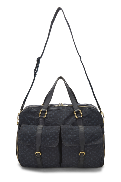 Louis Vuitton // Navy Blue Mini Lin Canvas Leather Louise Weekender Duffle  Bag // VI1012 // Pre-Owned - Marque Supply - Touch of Modern
