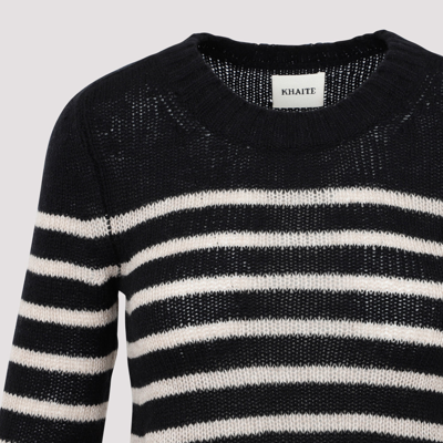Shop Khaite The Tilda Sweater In Black