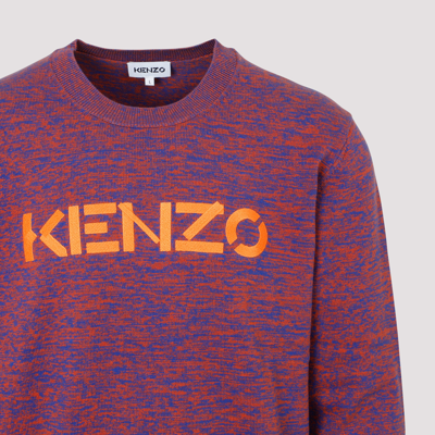 Shop Kenzo Cotton Sweater In Red