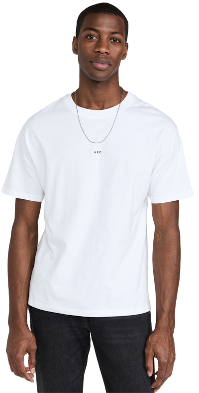 Shop Apc Kyle T-shirt In White