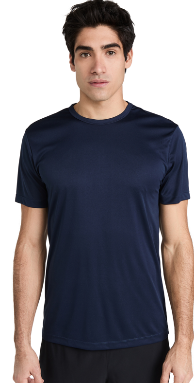 Shop Onia Performance Jersey T Shirt In Deep Navy