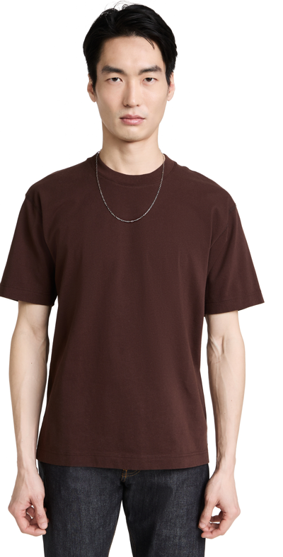 Shop Reigning Champ Jersey T-shirt In Earth