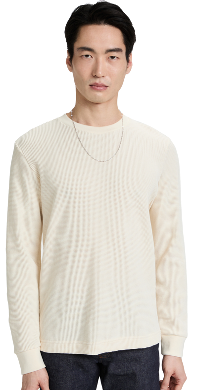 Shop Theory Balena Long Sleeve Shirt In Ivory