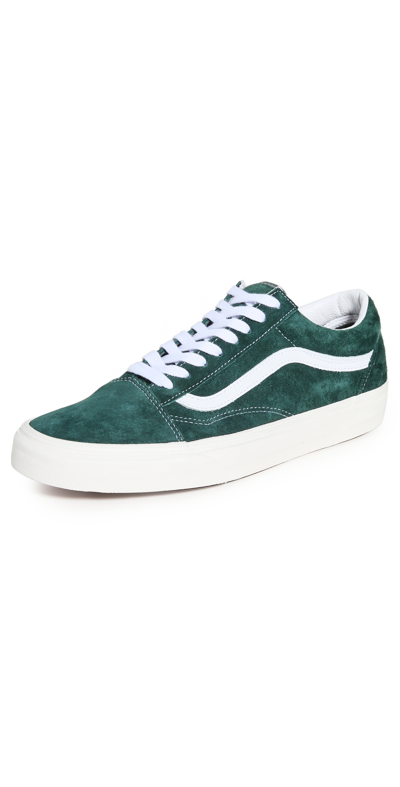 Vans Old Skool Suede Sneakers In Jungle Green | ModeSens