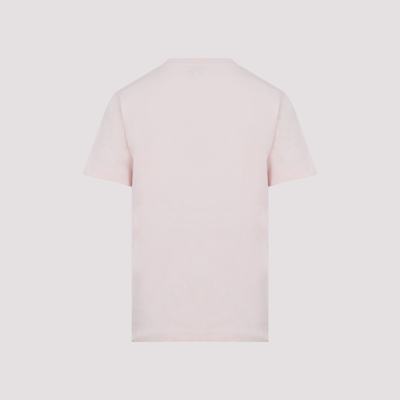 Shop Kenzo Cotton Tiger Logo T-shirt Tshirt In Pink &amp; Purple
