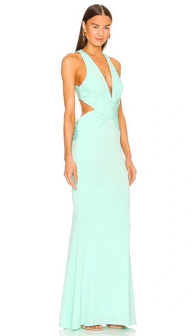 Shop Katie May Secret Agent Gown In Teal