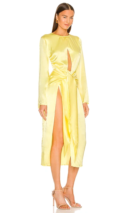 Shop Atoir The Aries Dress In Yellow