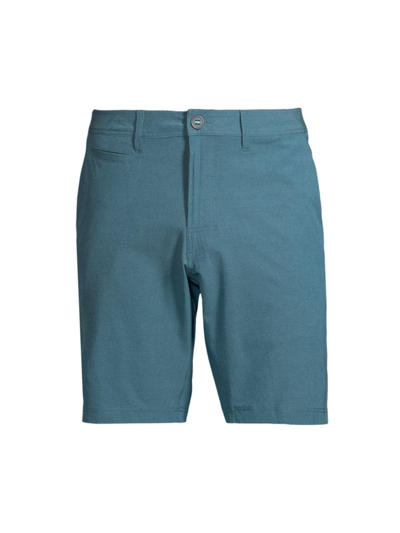 Shop Linksoul Men's Cotton-blend Boardwalkder Shorts In River