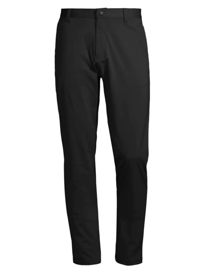Shop Rhone Men's 32" Slim-fit Commuter Pants In Black