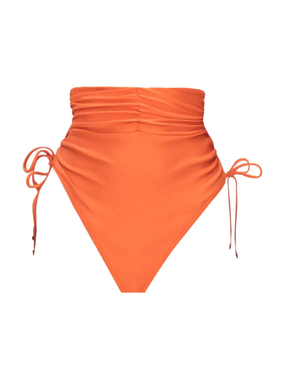 Shop Andrea Iyamah Women's Menasa Bikini Bottom In Orange