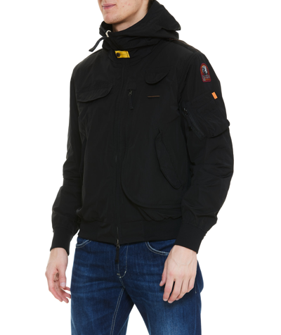 Shop Parajumpers Gobi Spring Jacket In Black