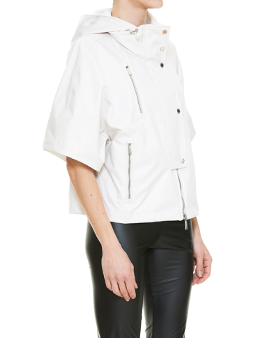 Shop Moorer Mari Jacket In White