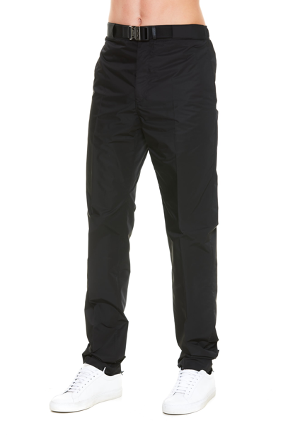 Shop Givenchy Trousers With  4g Belt In Black
