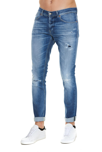 Shop Dondup George Denim Jeans In Blue