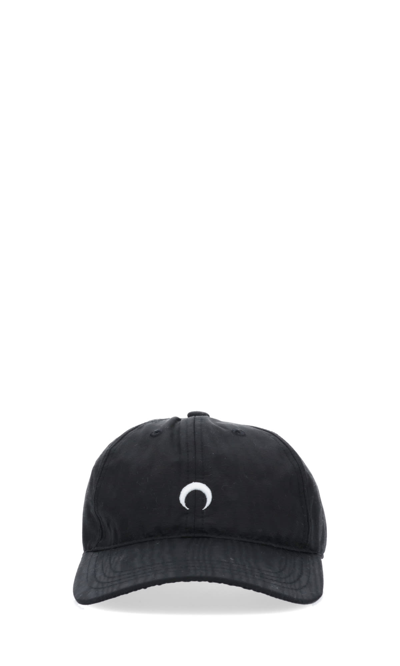 Shop Marine Serre Hat In Black